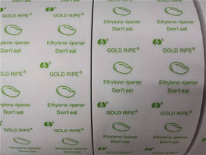 กระดาษเอทิลีนฮอร์โมนเคมีใช้ทางเคมีเอทิลีนเพื่อทำให้สุกด้านเดียวพิมพ์โลโก้แบบพิเศษ - Product Image 2