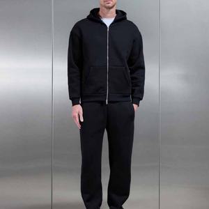 Sudadera con Capucha para Hombre, Diseño Nuevo, Bolsillos, Cremallera Extra Grande, Logotipo Personalizado de Alta Calidad, Ropa Urbana - Product Image 1