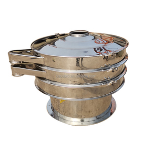 <span class=keywords><strong>Cobro</strong></span> <span class=keywords><strong>Máquina</strong></span> Tamizadora Vibratoria Automática de Polvo de Grano de Una Sola Plataforma, Componente Central del Motor de Acero Inoxidable 304 de Alta Calidad - Product Image 2