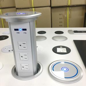 Prise escamotable motorisée intelligente avec protection contre les surtensions et double station de charge USB pour îlot de <span class=keywords><strong>cuisine</strong></span> - Product Image 6