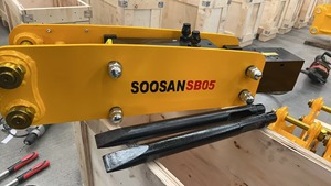 Ciseaux hydrauliques SOOSAN SB05 de type supérieur, ciseaux de 35 mm pour excavatrice de 0,8 à 2,5 tonnes, garantie 1 an - Product Image 5