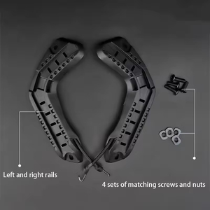 Tactical Helmet <b>Side</b> Rail Set Nylon Attachment Adapter for Outdoor Adventure Hiking Camping and Equipment Installation - Product Image 2