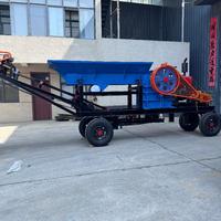 Trituradora de Mandíbulas Móvil PE300*500 para Exportación a Europa. Precio de la Trituradora. Equipo Profesional para Triturar Granito y Rocas.