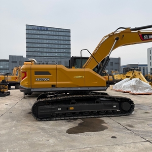 Envío gratis: Excavadora XE270GK nueva de 27 toneladas, máquina de construcción con las mejores reseñas, ¡gran oferta! Emisión EPA. - Product Image 3