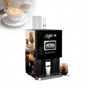 Máquina Expendedora <span class=keywords><strong>de</strong></span> Café Comercial <span class=keywords><strong>de</strong></span> 4 Recipientes, con Tolva <span class=keywords><strong>para</strong></span> Granos <span class=keywords><strong>de</strong></span> 1.5 kg y Tolva <span class=keywords><strong>para</strong></span> Polvo <span class=keywords><strong>de</strong></span> 3 kg, Prepara 12 Tipos <span class=keywords><strong>de</strong></span> Bebidas - Product Image 1