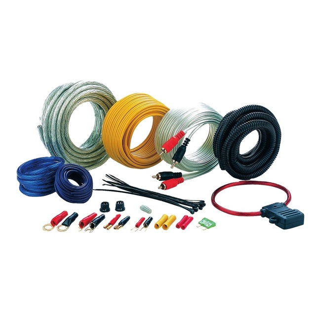 Custom 0/2/4/8 Gauge OFC/CCA Cable Amp Wiring Kits 4 AWG Amp Kit 0 Gage Car Amplifier Installation Wiring Set Amp Kit