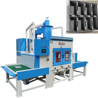 Machines de sablage automatiques à convoyeur professionnelles pour pièces complexes/de forme allongée