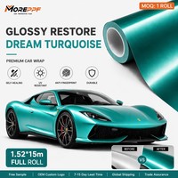 Film de protection de voiture en TPU brillant auto-réparant, changeant de couleur, résistant aux taches, anti-rayures, anti-UV, revêtement 7,5 mil