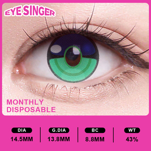 Lentes de Contacto de Color para Cosplay de Anime Famoso VENTI, Accesorios de Cosplay Meetone <span class=keywords><strong>Mensuales</strong></span>, Venta al por Mayor - Product Image 4