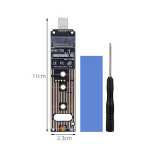 M2 SSD Adapter NVMe Enclosure M.2 to USB3.1 Case for NVME PCIE M <strong>Key</strong> 2230/2242/2260/2280 SSD NVME to <strong>USB</strong> TYPE-A/TYPE-C Converter - Product Image 6