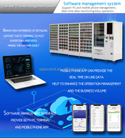 Distributeurs automatiques de mouchoirs intelligents Easivend, boîtes de distribution, SDK, certifiés CE, garantie de 2 ans, options de paiement multiples, couches pour bébés, 5G