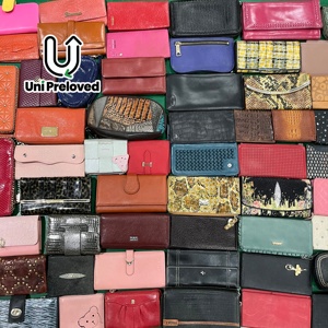 Portefeuilles unisexes en cuir véritable d'occasion A11-2, vente en gros, design classique durable, <span class=keywords><strong>revente</strong></span> facile - Product Image 1