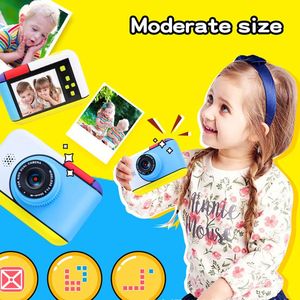 BTJ 2.4 Inch HD <b>Mini</b> Digital <b>Camera</b> 1080P Selfie Dual Lens 180 Wide Angle Smooth Material Children's <b>Camera</b> for Boys Girls - Product Image 5