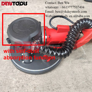 <span class=keywords><strong>Ponceuse</strong></span> <span class=keywords><strong>Girafe</strong></span> Électrique à Vitesse Variable à Aspiration Automatique, à Long Manche pour Enduit Mural et Cloison Sèche, avec Sac et Lumière <span class=keywords><strong>LED</strong></span> - Product Image 5