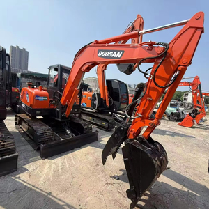 DOOSAN DH60 DX60 DH80 excavatrices de petite taille 6 tonnes 5.5 tonnes 7 tonnes excavatrices d'occasion pelles sur chenilles à vendre - Product Image 1