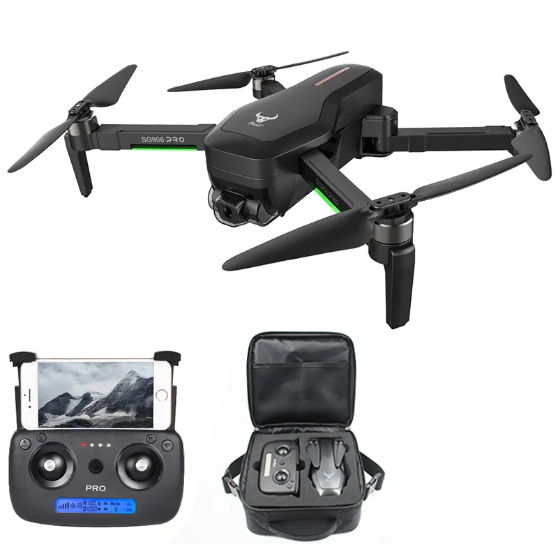 ZIGO TECH neue bürstenlose GPS-Modelle 4-Achsen-RC-Flugzeugflugzeug mit 1080P 4K HD-Kamera fern gesteuertes Flugzeug Modell 4k Drohne