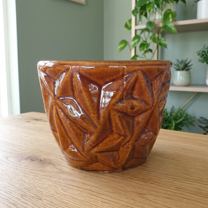 High Quality Modern Style Small Vietnamese Ceramic Pottery <b>Propagator</b> <b>Kits</b> Glazed Finish All-Season Home Garden Hotel Shopping - Product Image 2