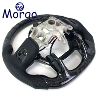 Accessoires Volant en fibre de carbone forgé de style tout-terrain personnalisé pour Dodge Ram 1500 3500 4500 TRX Rebel Dodge Pickup Truck
