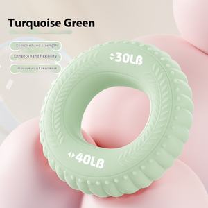 Cincin pegangan tangan latihan rehabilitasi silikon, perangkat pijat latihan rehabilitasi ganda untuk Olahraga & Hiburan - Product Image 6