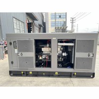 Générateur diesel silencieux triphasé 150 KVA 120KW à châssis ouvert, démarrage automatique, démarrage à distance
