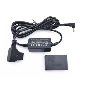 D แตะ D-TAP <span class=keywords><strong>dtap</strong></span> 16.8V สาย step-Down ไปยัง DR-E12 DC Coupler LP-E12ดัมมี่แบตเตอรี่สำหรับ CA Non EOS M M2 M10 M50 M100 M200 - Product Image 3
