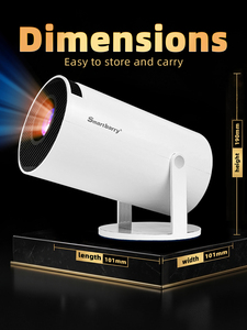 Proyector HT88 con Soporte, Proyector de Video FHD Inalámbrico WiFi, Proyector de Cine en Casa Portátil con Altavoz Integrado para Películas al Aire Libre - Product Image 6