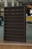RG Volet Vertical étanche Stores de sécurité en aluminium Volets intérieurs pour maisons persiennes