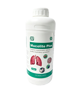 Soluzione Orale Espettorante Veterinaria Antitussiva Liquido per la Rimozione del Muco per Suini, Ruminanti, Pollame - Trattamento per la <span class=keywords><strong>Tosse</strong></span> in Allevamenti - Product Image 1