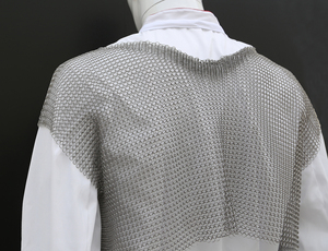 Prix d'usine, chemise en maille de chaîne anti-coupure soudée, vêtements en acier inoxydable, armure médiévale, uniforme pour la <span class=keywords><strong>boucherie</strong></span> - Product Image 2