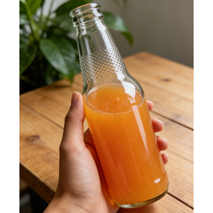 Bouteille de jus importée, bouteilles à boire, 500 ml, 350 ml, bouteille en verre ronde, jus, thé, 300 ml, 330 ml, 320 ml, boisson en verre - Product Image 4