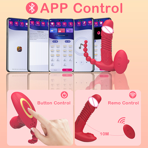 Vibrateur clitoridien portable APP, vibrateur papillon avec 9 modes de vibration, jouet sexuel féminin pour adultes, plaisir pour femmes et couples - Product Image 5