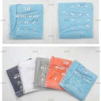 Vente en gros de protection solaire d'été pour l'extérieur, cache-cou rafraîchissant en soie glacée, foulard de pêche multifonction, bandanas magiques