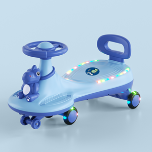 Dinosauro di alta qualità con Design in plastica per bambini auto altalena alimentata a batteria da 2 a 4 anni e da 5 a 7 anni - Product Image 5