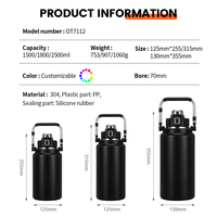 Gourde isotherme double usage multi-tailles et multi-couleurs pour l'extérieur avec personnalisation du logo complète disponible