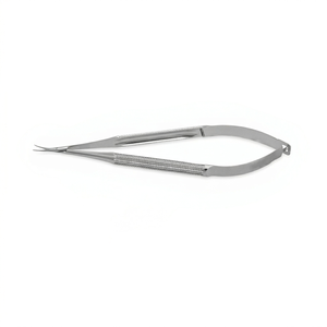 Micro tijera curvada mango redondo 15cm 18cm 12mm hoja instrumentos de cirugía plástica - Product Image 1