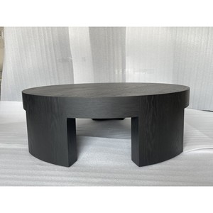 โต๊ะกาแฟสมัยใหม่ 1200 x 1200 x 380 มม. ทำจากไม้ สำหรับเฟอร์นิเจอร์บ้าน - Product Image 6