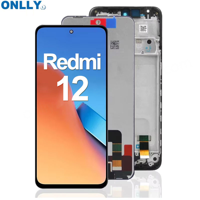 Original Pantalla Redmi 12 Display Mobile Phone Lcds for Redmi 12c Screen Replacement for Redmi 13C 9A 9C 10A Lcd