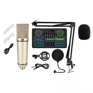 Tarjeta de sonido en vivo Game K song, almacenamiento personalizado, reducción de ruido, ajuste de sonido para ordenador móvil - Product Image 1