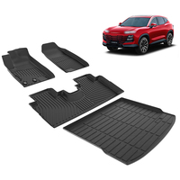 Vente en gros d'usine, ensembles complets de tapis de sol de voiture 3D toutes saisons avec tapis de coffre pour Jetour Dashing 2022-2024, tapis de sol de voiture en TPE