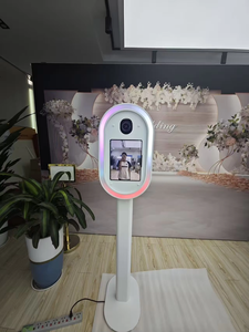 Funsbooth Yüksek Kaliteli Taşınabilir Hafif Ipad Dslr Fotoğraf Kabini Gövdesi Halka Işık ile Satılık - Product Image 4