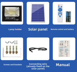 24V DC ngoài trời cảnh quan năng lượng mặt trời bảng điều khiển SMD 60 Wát 100 wát cánh tay dài cảm biến chuyển động IP66 không thấm nước Led Đèn Pha cho quảng cáo heo rừng - Product Image 4