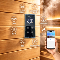 Interrupteurs à température contrôlée Tds, Thermostat intelligent pour porte-serviettes chauffant, Thermostat à température contrôlée Tds