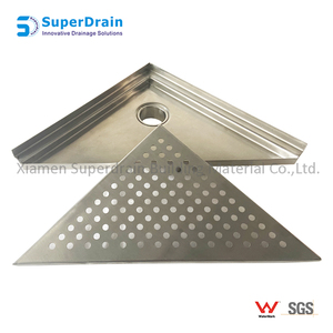 เซียะเหมิ Superdrain อาคารผลิตวัสดุสแตนเลส SUS304ท่อระบายน้ำชั้นสำหรับพื้นที่อ่างล้างจาน - Product Image 3