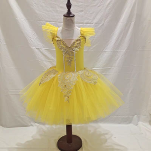 Gonna <span class=keywords><strong>da</strong></span> Balletto per Bambine in Tessuto di Nylon Tutù e Gonne Abbigliamento <span class=keywords><strong>da</strong></span> Danza per Spettacoli - Product Image 4
