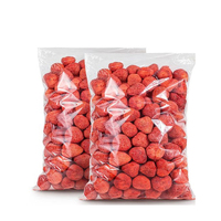 Groothandel 100% pure gevriesdroogde hele aardbeien, zoete smaak, gevriesdroogde proces, bulkverpakking