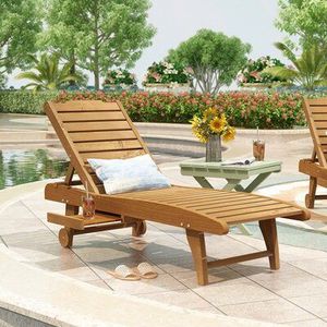 Al Aire Libre patio campo jardín ola chaise playa portátil jardín Hotel balcón piscina madera <span class=keywords><strong>tumbonas</strong></span> - Product Image 2