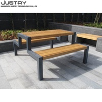 Parkbank mit tisch metall outdoor orientalischen picknick tische und park bänke