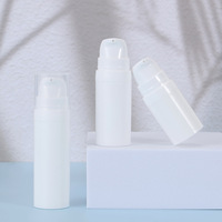 Nouvelle bouteille de lotion cylindrique à pompe, diamètre 24 mm, 5 ml/10 ml/15 ml, distributeur sous vide rechargeable, idéal pour les voyages