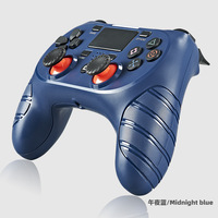 Manette de jeu GAMINJA à prix d'usine pour PS4 et PC avec moteur de vibration, sans fil BT, multifonctionnelle