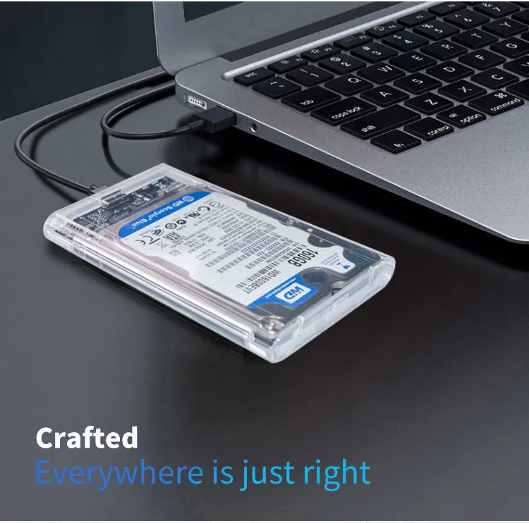 HDD Case 2.5 SATA To USB 3.0 Adapter Hard Drive Enclosure For SSD Disk HDD Box Case HD External HDD Enclosure